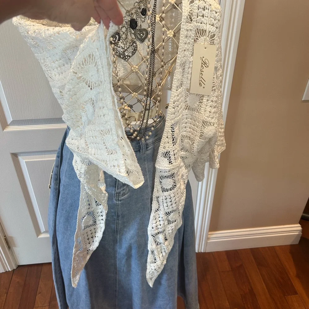 Crochet Wrap Top one size - Picture 14 of 14